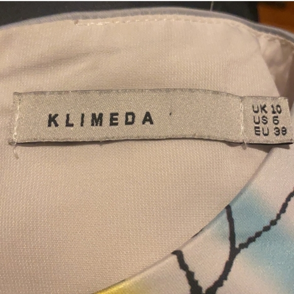 Klimeda Black & White Unique Photo Print Sheath Dress Size Women Size 6 - Picture 3 of 12